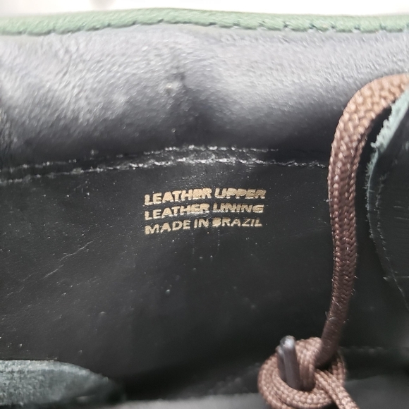 Marc Joseph | NIB Gramercy Forest Green Leather Preppy High Top Booties Boy's 4 - Picture 12 of 14